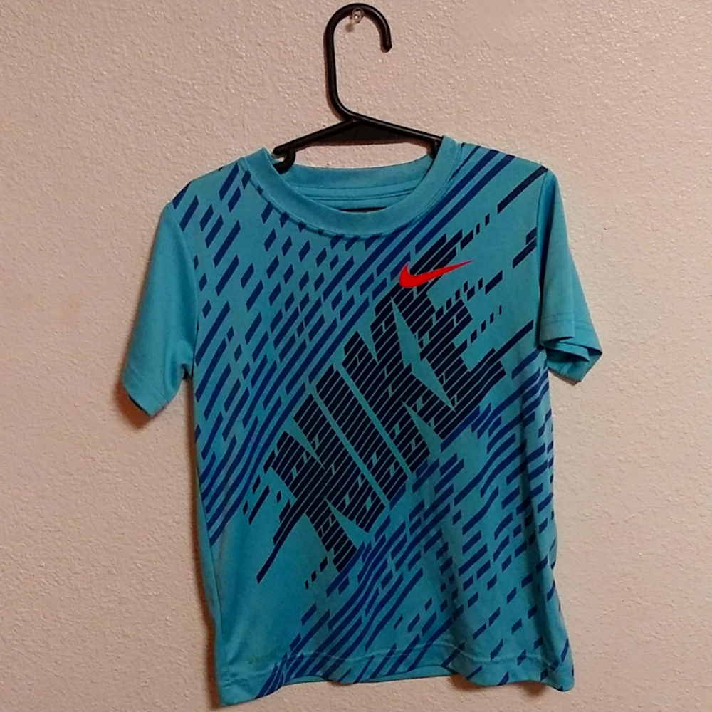 Blue Nike Climate Lite Dri-Fit T-shirt by The Nike Tee - Boys Size 7